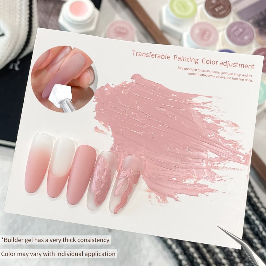 FRESCOBALDI - 39 Gradient Cushion Gel Nail Polishes, เหมาะสำหรับร้านทำเล็บและใช้ในชีวิตประจำวัน รูปที่ 5