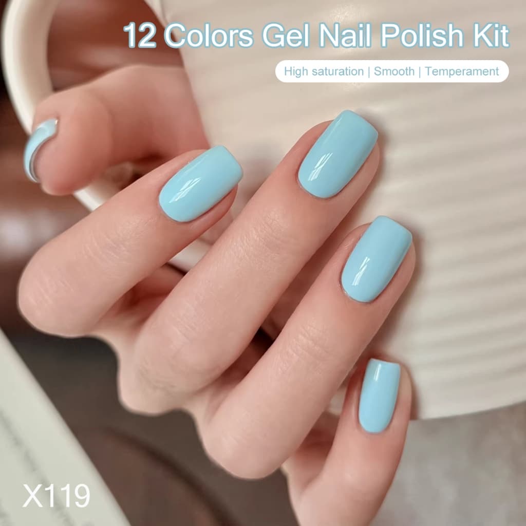 XEIJAYI 7.3 มล. - ชุดยาทาเล็บเจลสีแดง มีหลายชุดให้เลือก บรรจุในกล่องของขวัญ รูปที่ 4