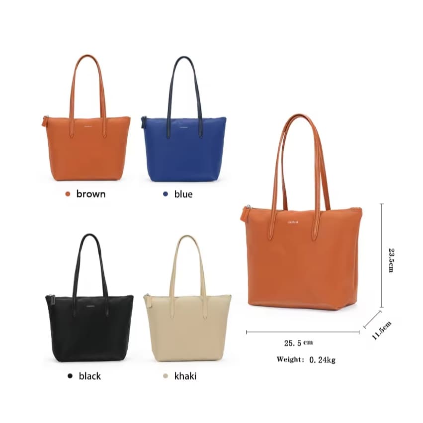 Hally Bag กระเป๋าโท้ทสุภาพสตรี ความจุขนาดใหญ่ พกพาสะดวกสำหรับใช้งานหลากหลายโอกาส รูปที่ 2