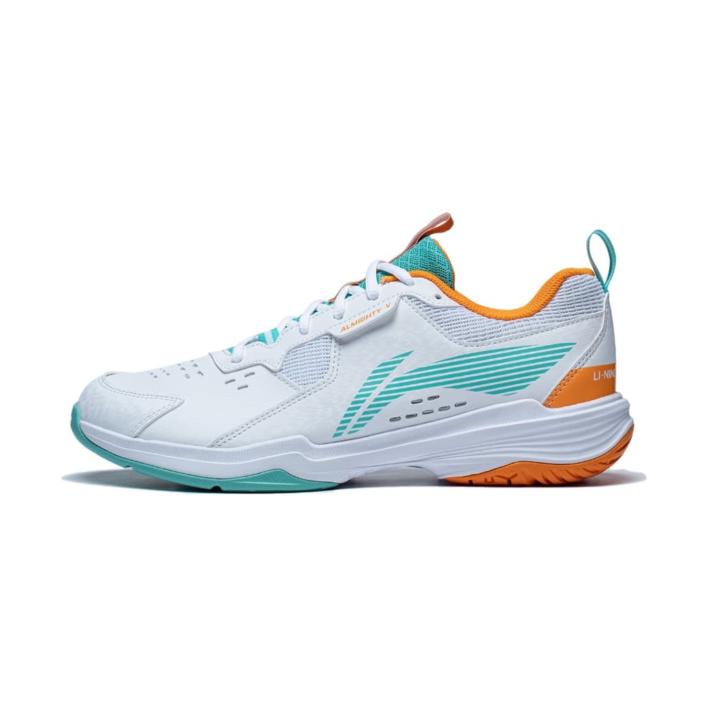 LI-NING ALMIGHTY 5 รองเท้าแบดมินตันมืออาชีพ Unisex สำหรับการฝึกซ้อม AYTT001 รูปที่ 2
