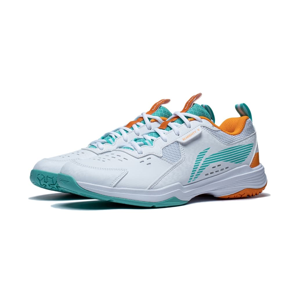 LI-NING ALMIGHTY 5 รองเท้าแบดมินตันมืออาชีพ Unisex สำหรับการฝึกซ้อม AYTT001 รูปที่ 3