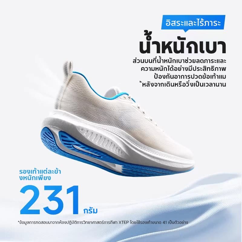 Pioneer 2.0 | รองเท้าวิ่งผู้ชาย ดีไซน์ลดแรงกระแทกด้วยน้ำหนักเบา สบายในการทดสอบสมรรถนะและวิ่งทั่วไป รูปที่ 5