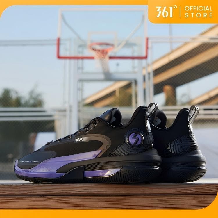 361 Degrees Goey 2.0 Dinwiddie รองเท้าบาสเก็ตบอลชาย ระบายอากาศได้ดี ใช้งานได้จริง ทรงเตี้ย ทนทานต่อการสึกหรอ 672511117