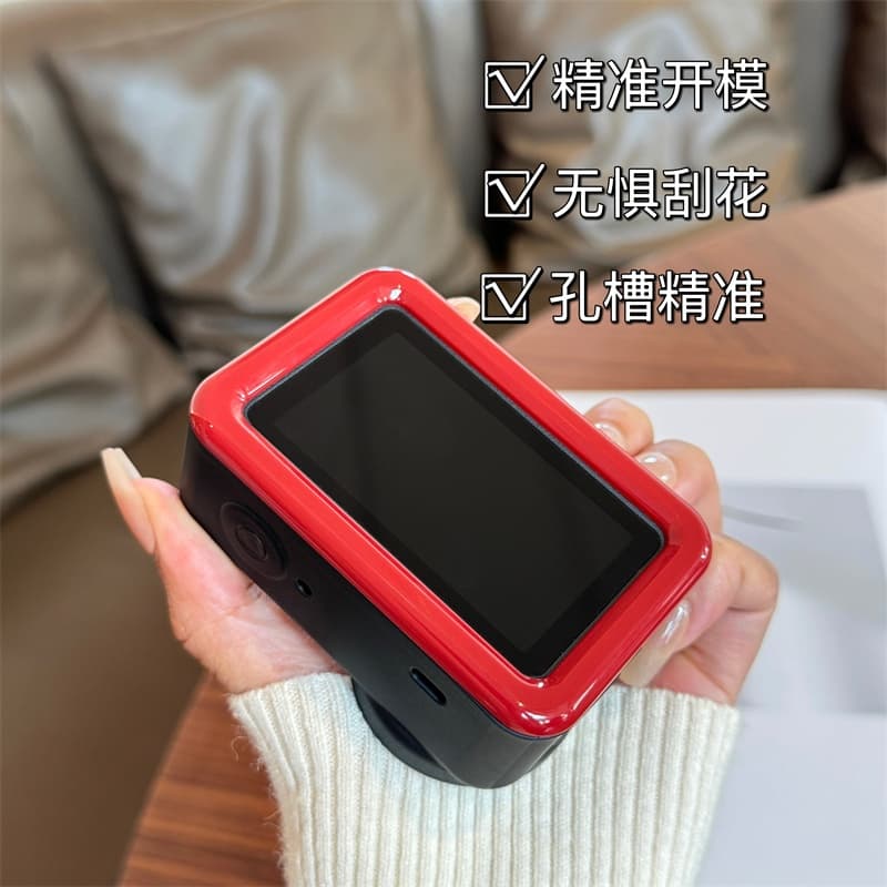 TPU + PC Hard Shell เคสป้องกันสําหรับ DJI Osmo Action 6/5 Pro/4/3 Anti-Scratch กันกระแทกฝาครอบกล้อง รูปที่ 8