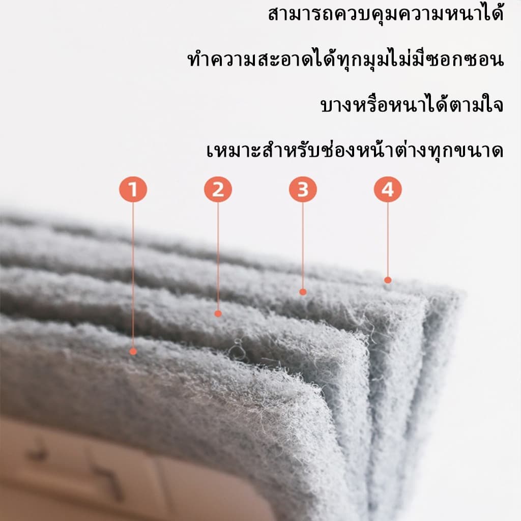 Gap Almighty King One แปรงไม้พายอเนกประสงค์กวาดสามในหนึ่งเดียวขูดง่ายลงหน้าต่างอ่างล้างจานเตามุมล้างทําความสะอาดได้ที่ถอดออกได้ Super Mind-Saving รูปที่ 3