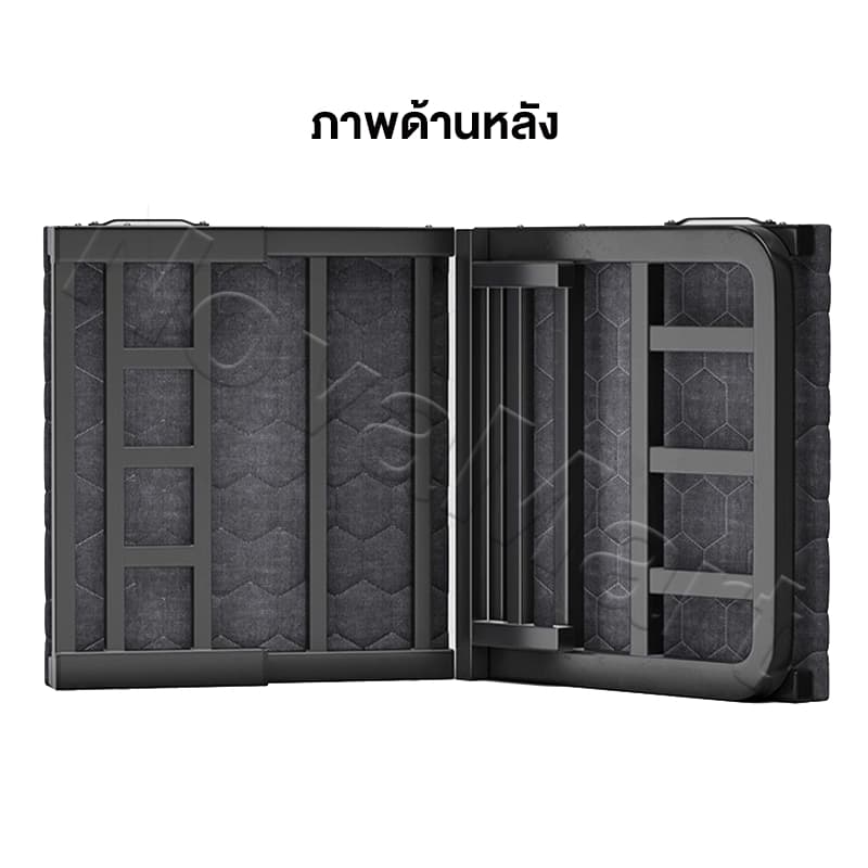 เตียงพับ เตียงเดี่ยว ไม่ต้องติดตั้ง ที่เก็บของแบบพับได้ รับน้ำหนักได้ 300kg metal bed รูปที่ 6