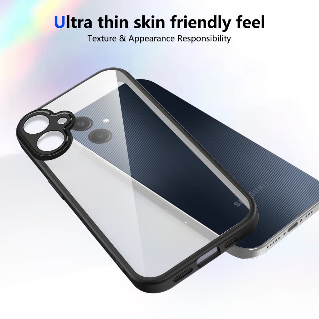 สําหรับ Samsung Galaxy A07 A06 A05s 4G 5G Matte เคสโทรศัพท์ Tpu Soft-edge Anti-fall ป้องกันกันกระแทกโปร่งแสง Anti Scratch รูปที่ 2