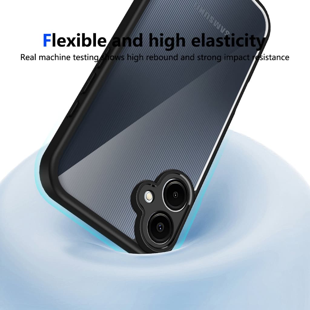 สําหรับ Samsung Galaxy A07 A06 A05s 4G 5G Matte เคสโทรศัพท์ Tpu Soft-edge Anti-fall ป้องกันกันกระแทกโปร่งแสง Anti Scratch รูปที่ 4