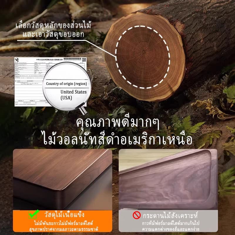 ตะขอไม้เนื้อแข็ง, ตะขอวอลนัท, ตะขอแขวนเสื้อผ้าในห้องน้ําแบบไม่เจาะรู, กันความชื้นและไม่ใช่แม่พิมพ์ รูปที่ 7