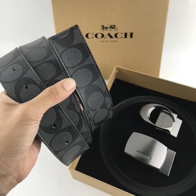 ใหม่ Mens Belt/Wallet & Buckle ชุดคุณภาพสูงพร้อมกล่อง รูปที่ 8