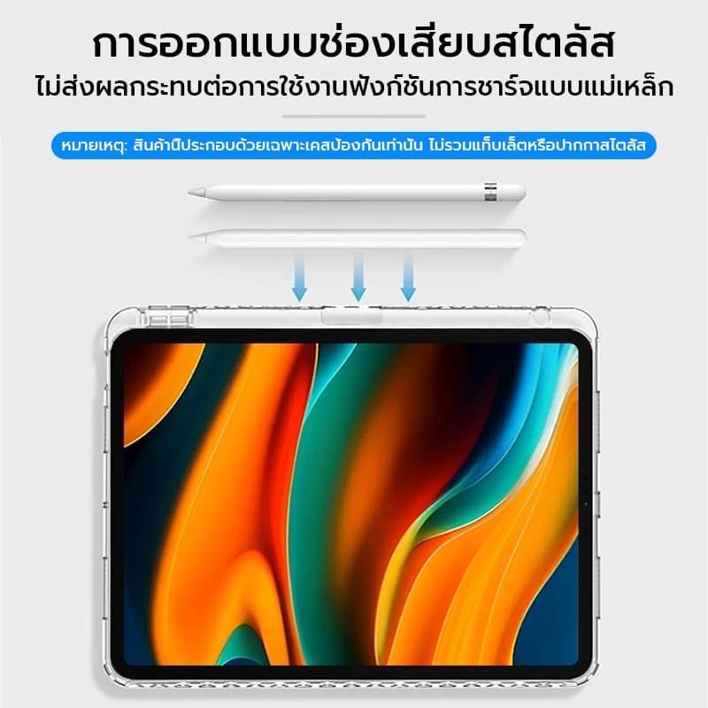 OSGEERเคส iPad Air 8/7 M4/M3 11นิ้ว 16 โหมดพับ เคส iPad Air 8 M4 11นิ้ว เปิด/ปิดหน้าจออัตโนมัติ, สําหรับ iPad Air 11, Pro 11th Gen และหลายรุ่น เคสไอแพด เคส iPad รูปที่ 8