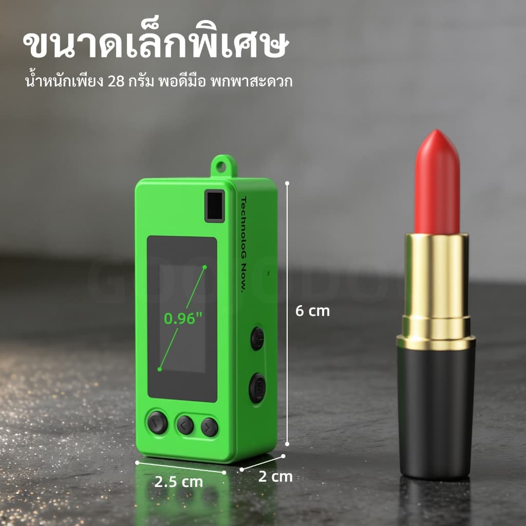 GOOJODOQ กล้องจิ๋ว กล้องดิจิตอล CCD กล้องเล็ก ย้อนยุครองรับการ์ด TF สูงสุด 32GB รูปที่ 3