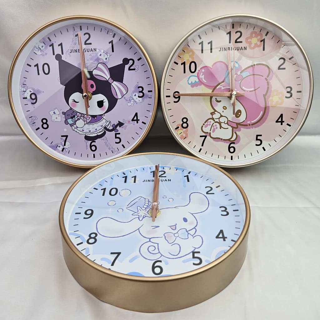 Sanrio,นาฬิกา, นาฬิกาแขวน,นาฬิกาเงียบ รูปที่ 1