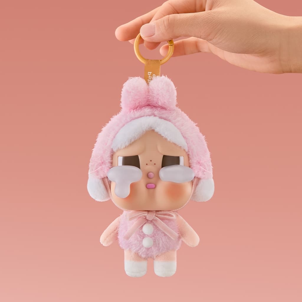 POP MART CRYBABY Crying Again Series-Vinyl Face Plush Blind Box Action Toys Figure Birthday Gift Kid Toy รูปที่ 3