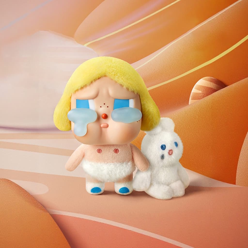 POP MART CRYBABY Crying Again Series-Vinyl Face Plush Blind Box Action Toys Figure Birthday Gift Kid Toy รูปที่ 5