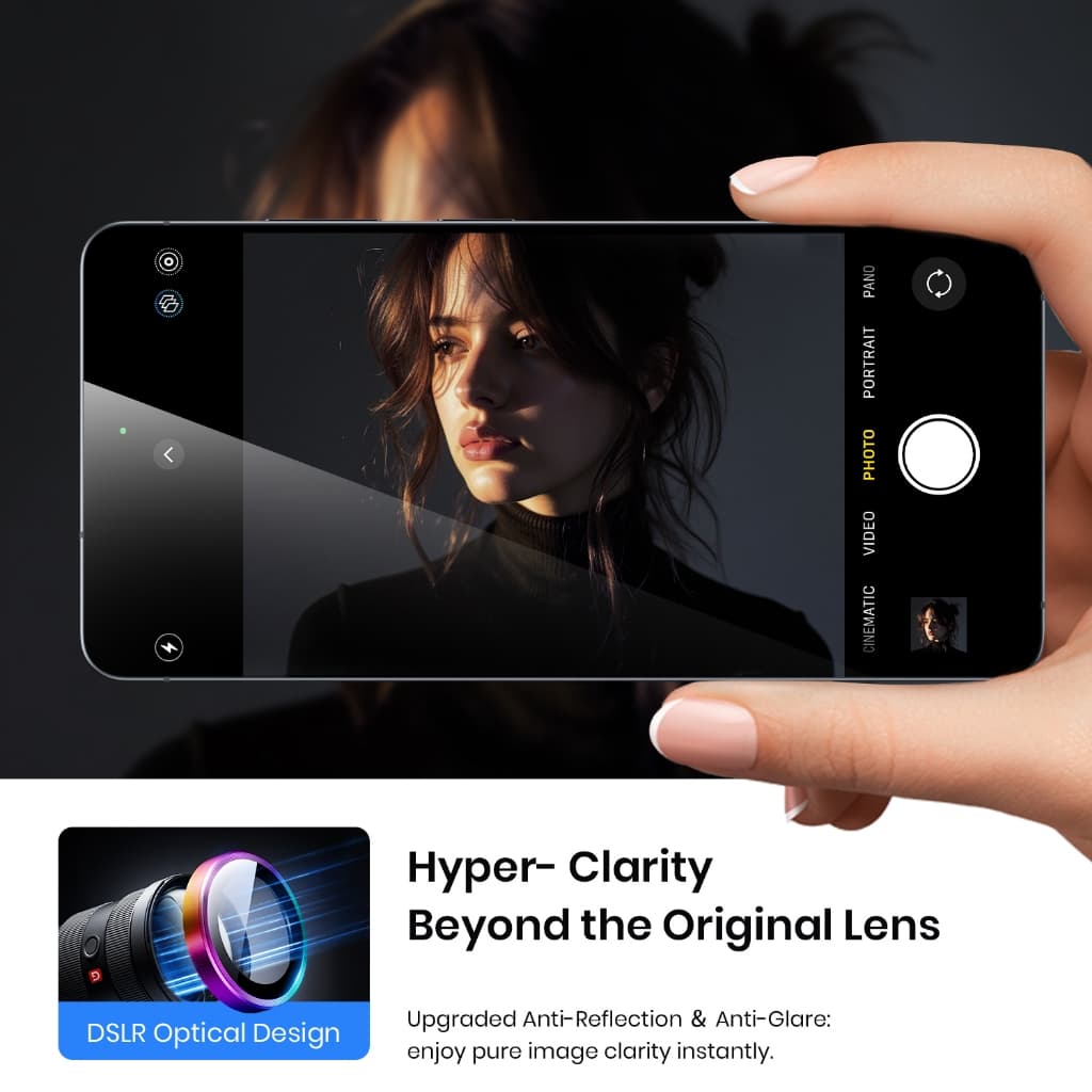 WSKEN 5pcs กล้องหลัง Samsung S26Ultra S25Ultra ฟิล์มกระจก เอชดี 9H การป้องกันการตก Camera Lens ป้องกันแสงสะท้อน for ซัมซุง S24Ultra ฟิล์มกล้อง รูปที่ 4