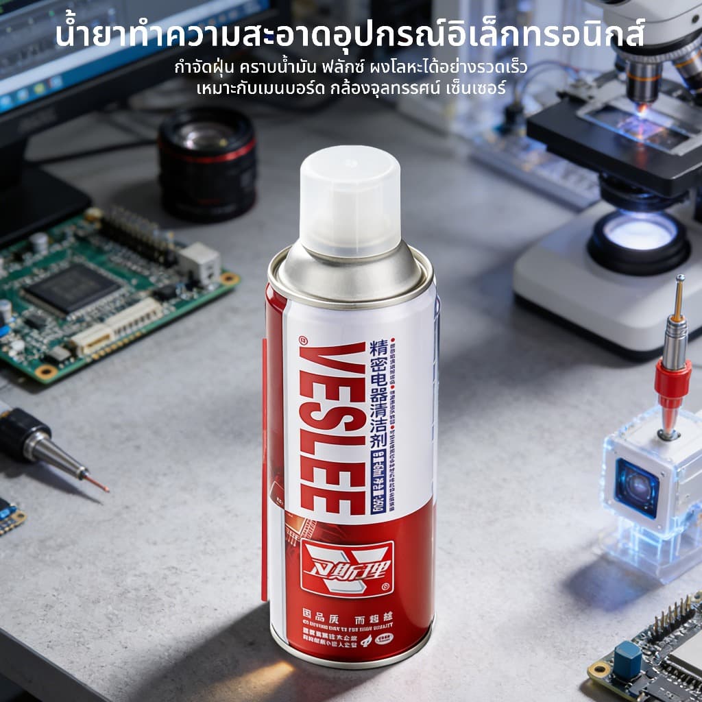 สเปรย์ล้างแอร์โฟ contact cleaner เซนเซอร์ ล้างแอร์โฟรถ ทำความสะอาดแผงวงจร ล้างหน้าสัมผัส รถยนต์ รูปที่ 5