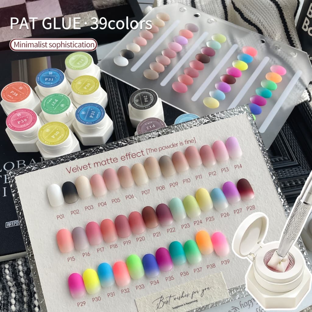 FRESCOBALDI - New cushion-style solid color gradient gel nail polish ชุดสี 39 สี เหมาะสำหรับร้านทำเล็บและใช้เองที่บ้าน รูปที่ 6