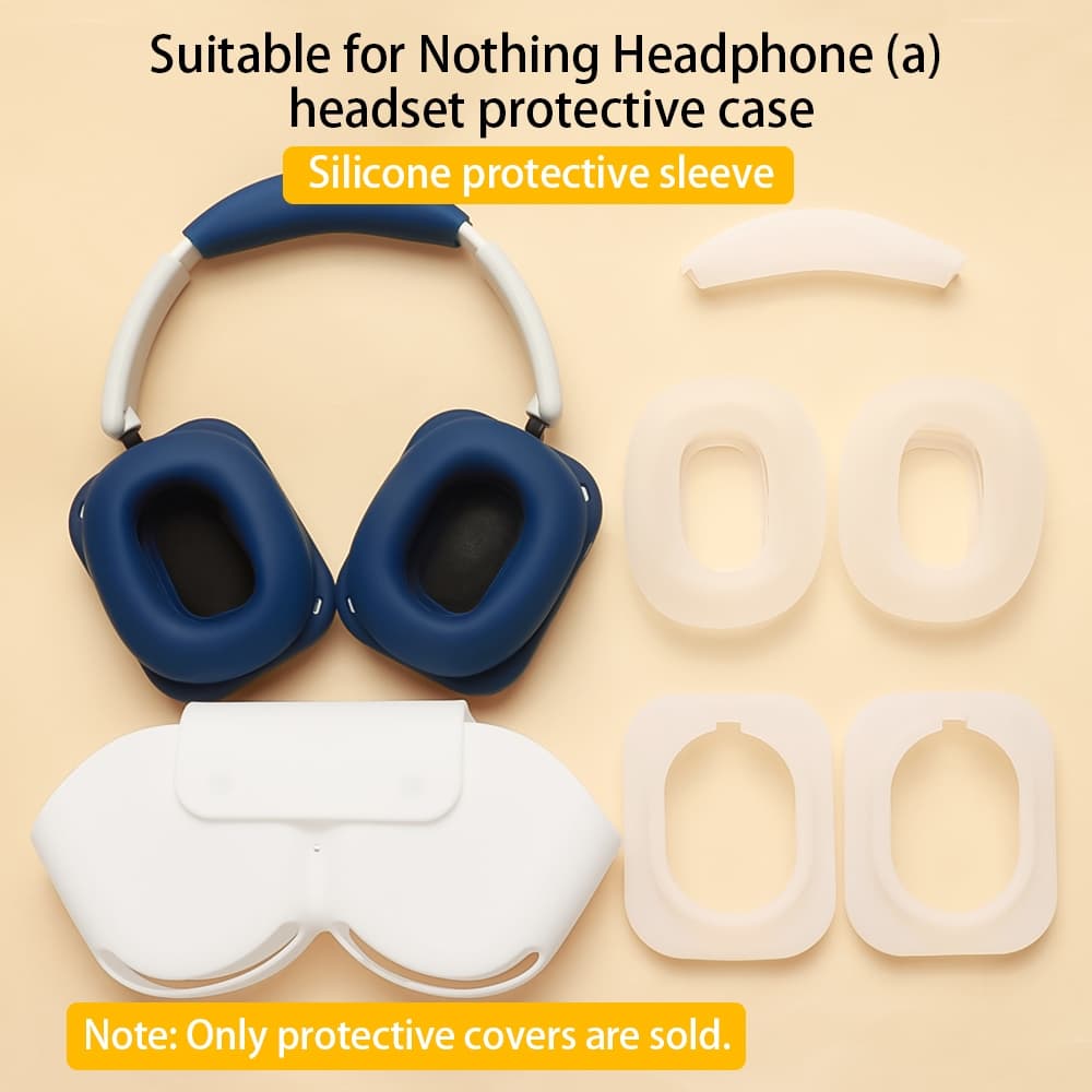 สําหรับ Nothing Headphone เคสป้องกันหูฟังแบบติดศีรษะ Skin friendly soft Protective shell ป้องกันการตกและกันฝุ่น รูปที่ 1