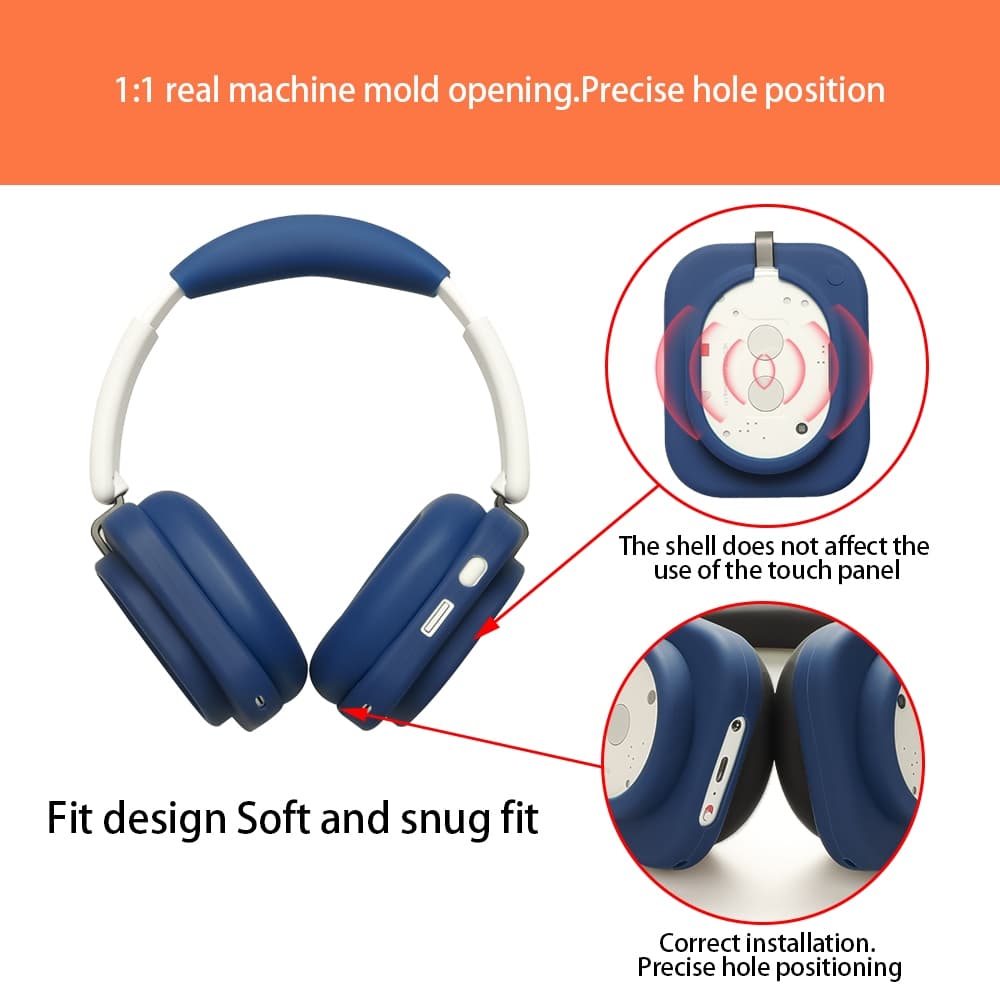 สําหรับ Nothing Headphone เคสป้องกันหูฟังแบบติดศีรษะ Skin friendly soft Protective shell ป้องกันการตกและกันฝุ่น รูปที่ 4
