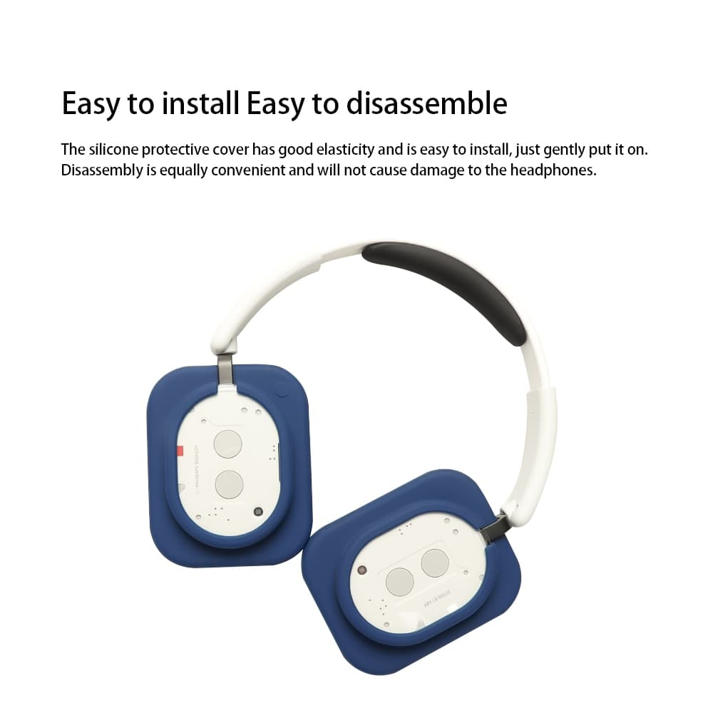 สําหรับ Nothing Headphone เคสป้องกันหูฟังแบบติดศีรษะ Skin friendly soft Protective shell ป้องกันการตกและกันฝุ่น รูปที่ 5