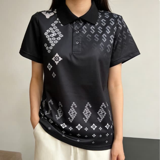 เสื้อเร็วแห้ง เสื้อโปโลสำหรับผู้หญิง ออกแบบมาให้มีการระบายอากาศที่ยอดเยี่ยม รูปที่ 3