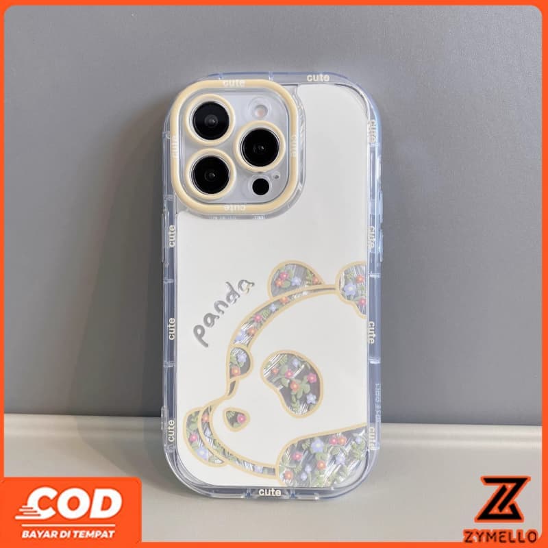 เหมาะสําหรับ OPPO A6X A5X A5 5G A5i A60 PRO A3 A3X A5 PRO A3 PRO A96 น่ารักการ์ตูนดอกไม้พิมพ์ตุ๊กตาหมีกันกระแทกและ drop-proof TPU เคสโทรศัพท์ รูปที่ 7