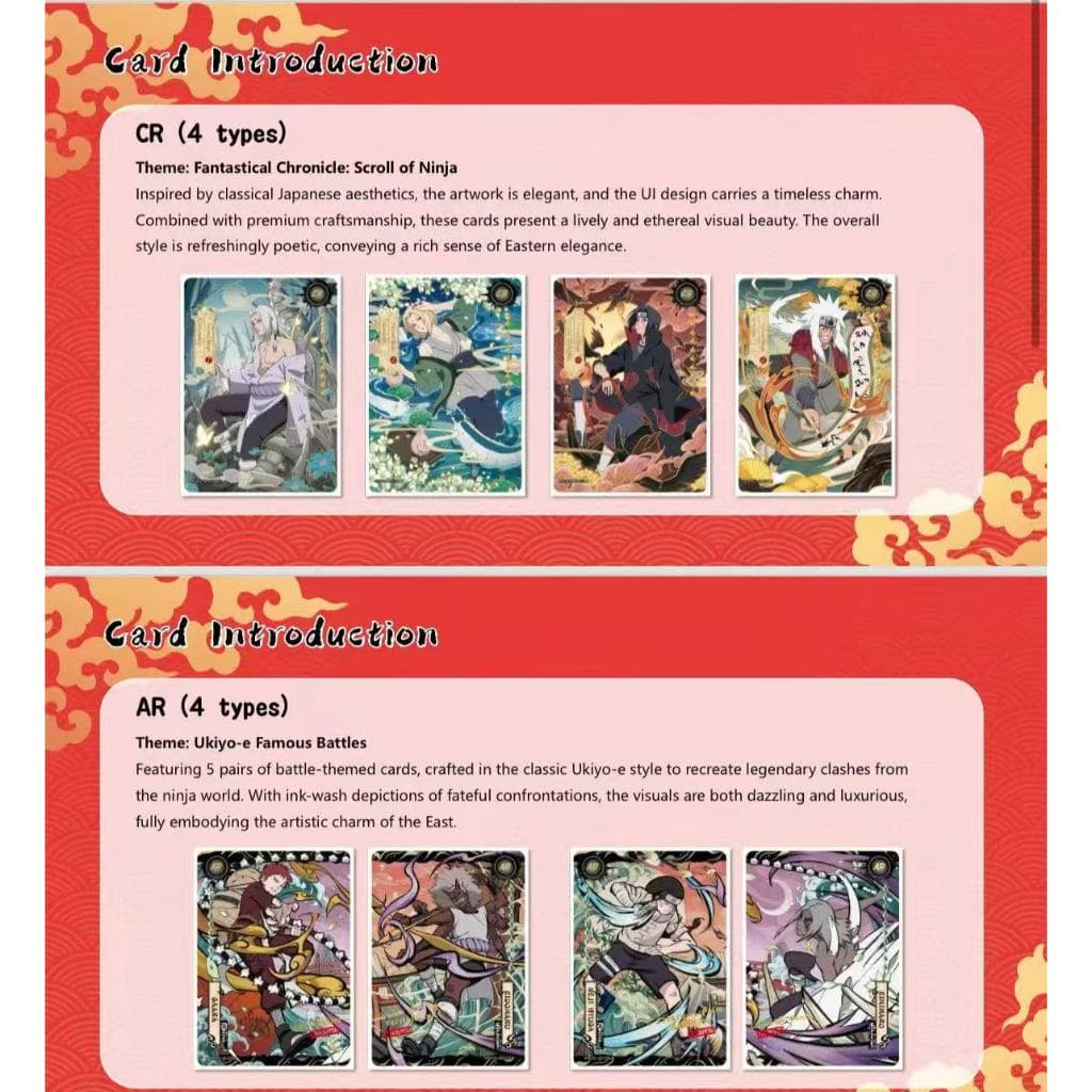 การ์ดนารูโตะ T2W9 เวอร์ชั่นภาษาอังกฤษกล่องของแท้ KAYOU ของเล่นของขวัญสะสม รูปที่ 3