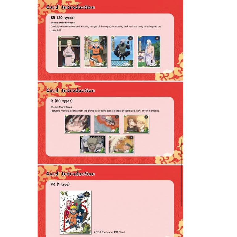 การ์ดนารูโตะ T2W9 เวอร์ชั่นภาษาอังกฤษกล่องของแท้ KAYOU ของเล่นของขวัญสะสม รูปที่ 7