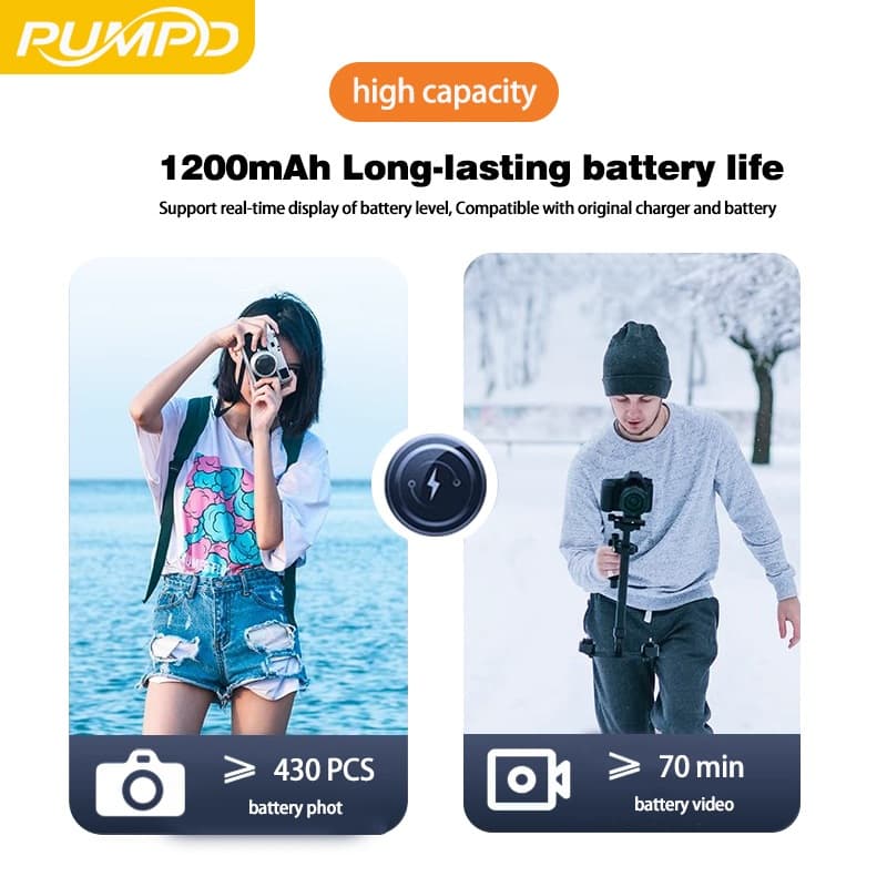 PUMPD NB-2L แบตเตอรี่กล้องเหมาะสําหรับ Canon 350D 400D S30 S45 S50 S60 S70 G7 G9 ที่ชาร์จกล้อง รูปที่ 3