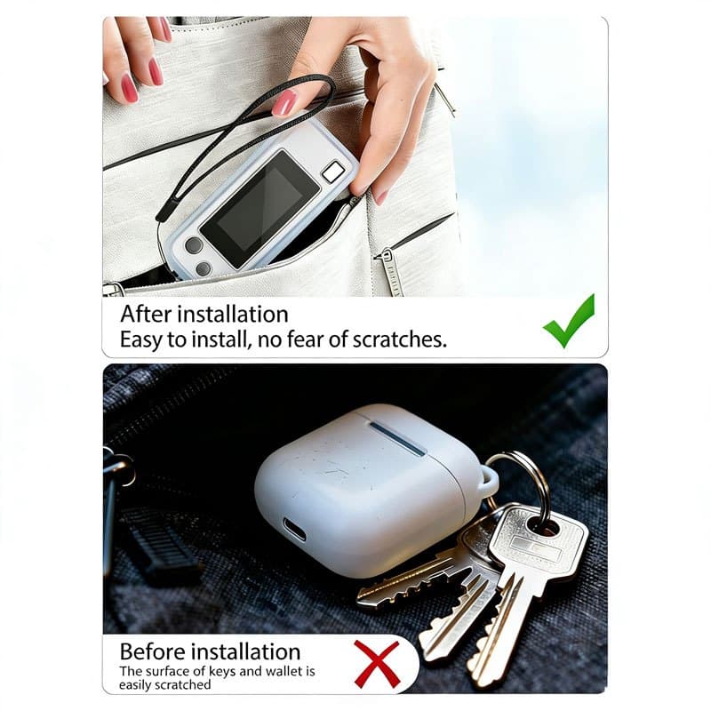 ป้องกันกรณี Transprent Clear TPU Case สําหรับ Kodak Charmera กล้อง Anti-Drop เปลือกป้องกันกระเป๋า รูปที่ 3