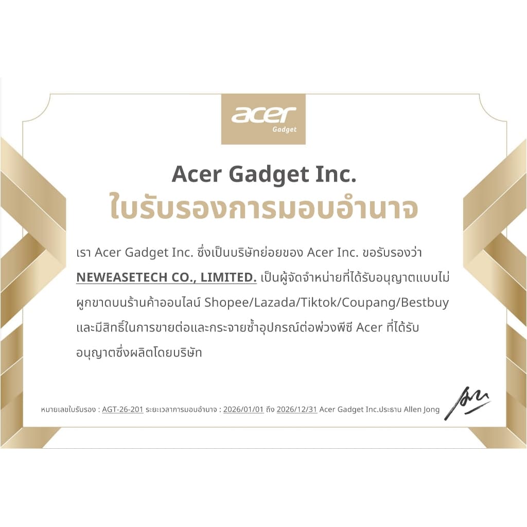 Acer Hub 3-in-1 USB C to HDMI 4K ตัวแปลง Type-C รองรับชาร์จเร็ว 100W PD และ USB 3.0 สำหรับ MacBook, Laptop, PC วัสดุคุณภาพดี แข็งแรง UC303 รูปที่ 9