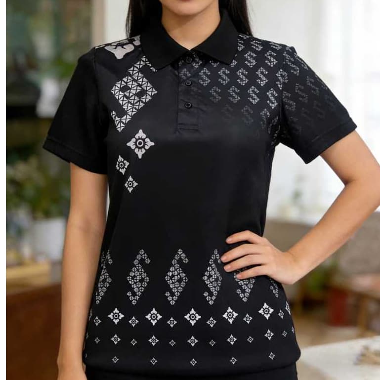 เสื้อเร็วแห้ง เสื้อโปโลสำหรับผู้หญิง ออกแบบมาให้มีการระบายอากาศที่ยอดเยี่ยม รูปที่ 5