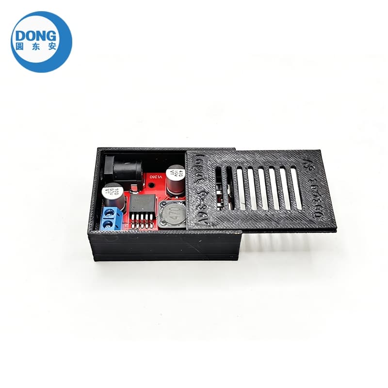 เชลล์ + LM2596 Dual USB DC-DC 9V 12V 24V 36V ถึง 5V 3A ขั้นตอนลง Buck Converter โมดูล รูปที่ 9