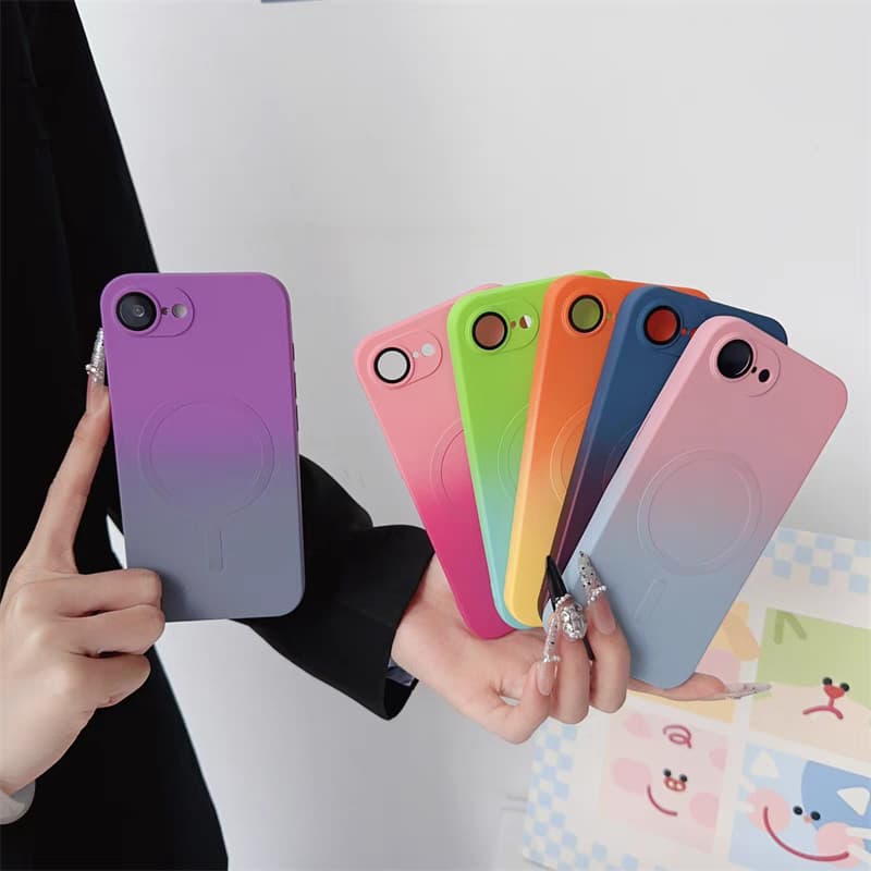 เคสโทรศัพท์ IPhone 17E เคสแม่เหล็ก เคสโทรศัพท์ไล่ระดับ รูปที่ 8