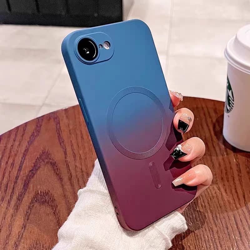 เคสโทรศัพท์ IPhone 17E เคสแม่เหล็ก เคสโทรศัพท์ไล่ระดับ รูปที่ 5