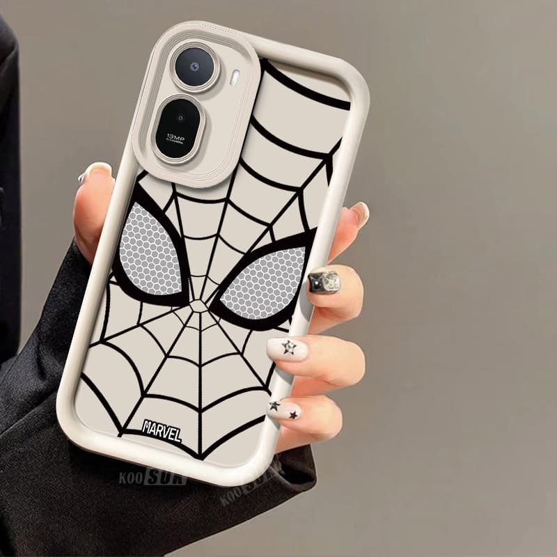 นุ่มสําหรับ Xiaomi Redmi A7 Pro 15A Poco C85X Spider Man รูปแบบอะนิเมะซิลิโคนเคสโทรศัพท์ป้องกันปกหลัง รูปที่ 7