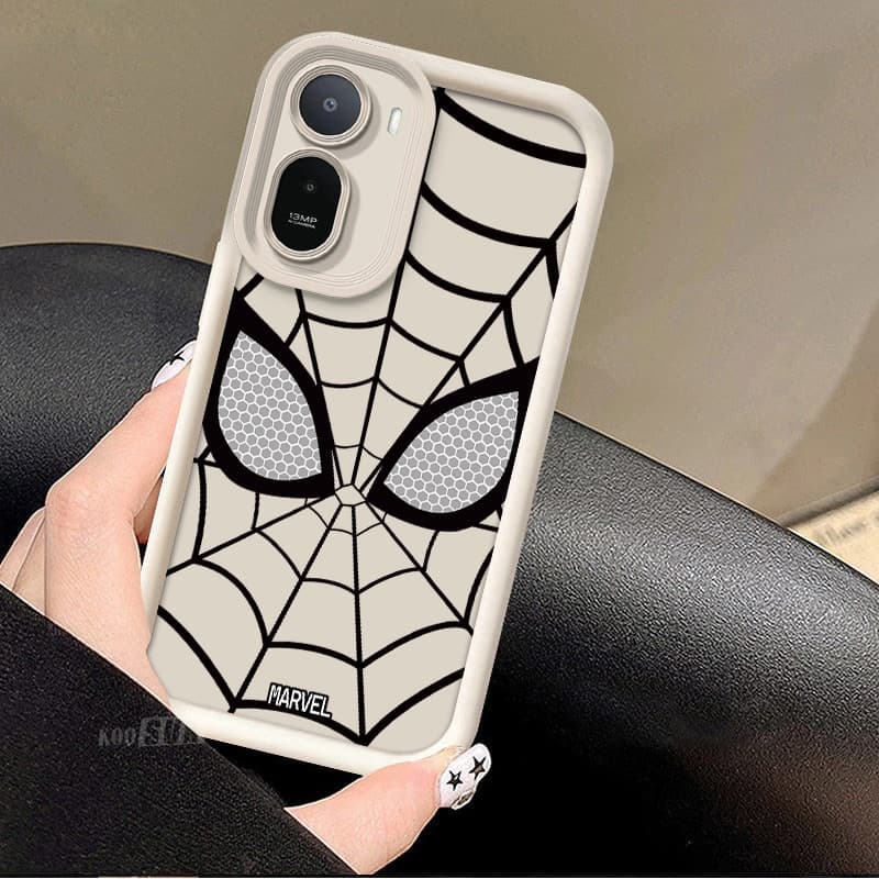 นุ่มสําหรับ Xiaomi Redmi A7 Pro 15A Poco C85X Spider Man รูปแบบอะนิเมะซิลิโคนเคสโทรศัพท์ป้องกันปกหลัง รูปที่ 4