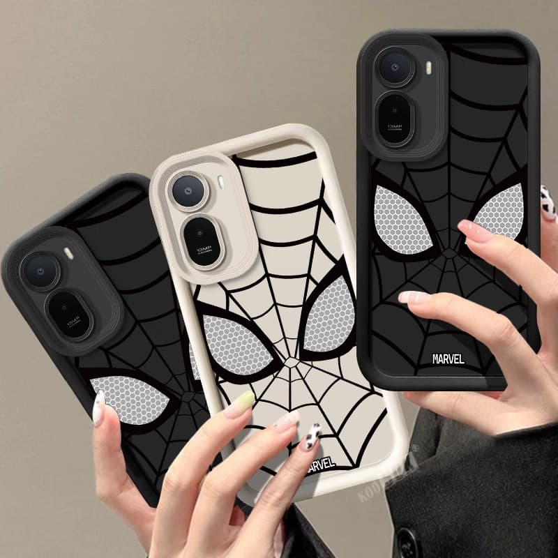 นุ่มสําหรับ Xiaomi Redmi A7 Pro 15A Poco C85X Spider Man รูปแบบอะนิเมะซิลิโคนเคสโทรศัพท์ป้องกันปกหลัง รูปที่ 1
