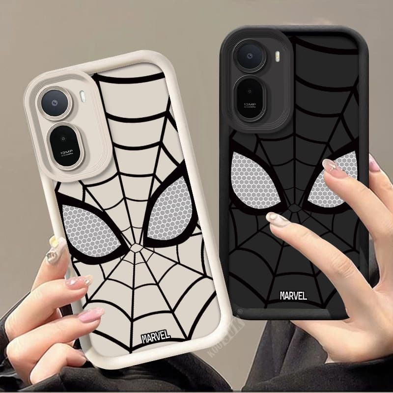 นุ่มสําหรับ Xiaomi Redmi A7 Pro 15A Poco C85X Spider Man รูปแบบอะนิเมะซิลิโคนเคสโทรศัพท์ป้องกันปกหลัง รูปที่ 6