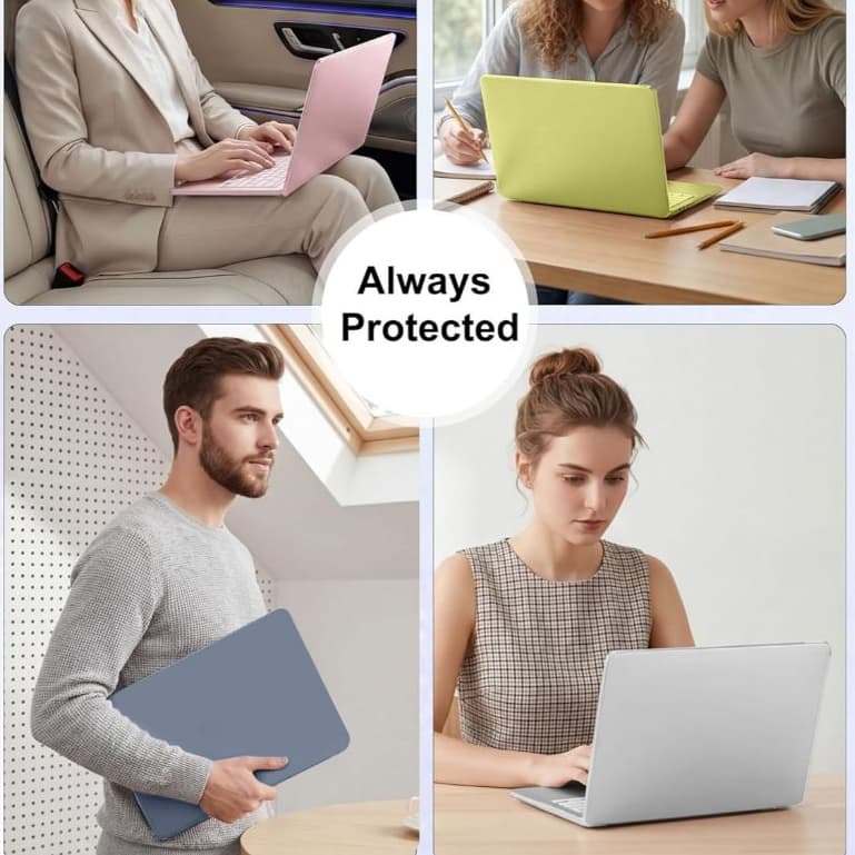 Ultra บางสำหรับ MacBook Neo A18Pro 2026 Air/Pro 13 14 15 16 ใน M5 M4 M3 M2 M1 2025-2020 Matte Anti-ลายนิ้วมือ รูปที่ 8