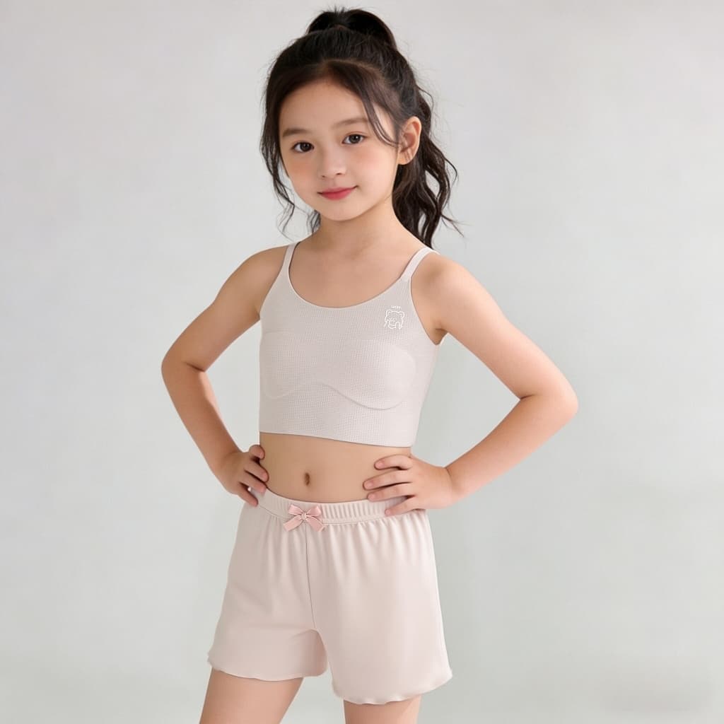 Princess Kesli เสื้อชั้นในเด็กผู้หญิง เสื้อซับในสำหรับเด็กนักเรียน ผ้านุ่ม ยืดได้เยอะ ใส่สบาย รูปที่ 7