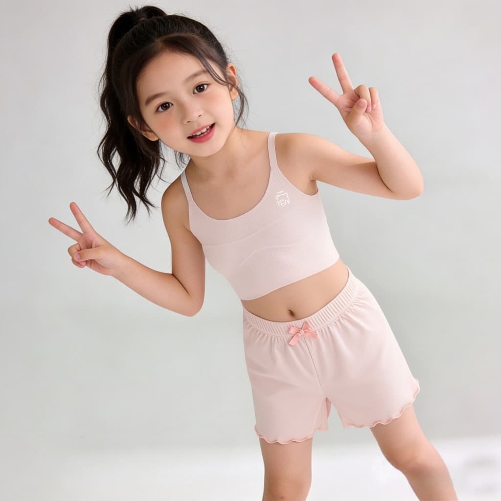 Princess Kesli เสื้อชั้นในเด็กผู้หญิง เสื้อซับในสำหรับเด็กนักเรียน ผ้านุ่ม ยืดได้เยอะ ใส่สบาย รูปที่ 3
