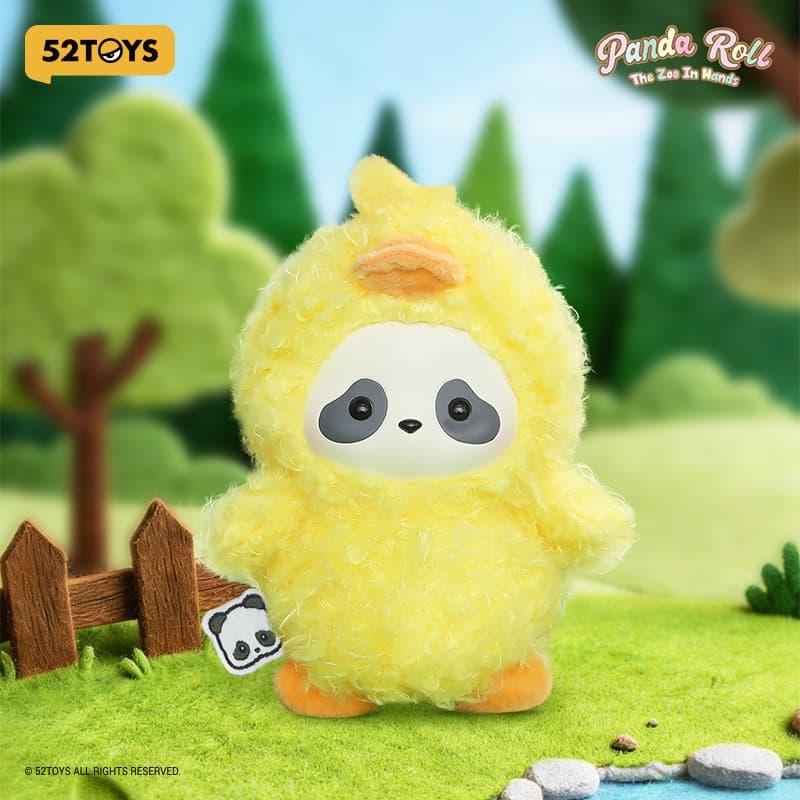 52TOYS Panda Roll The Zoo In Hands Series Plush Keychain Blind Box Figure Toy รูปที่ 7