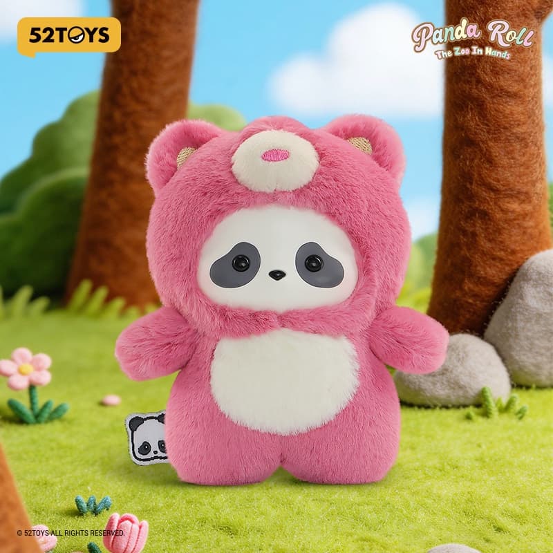 52TOYS Panda Roll The Zoo In Hands Series Plush Keychain Blind Box Figure Toy รูปที่ 5