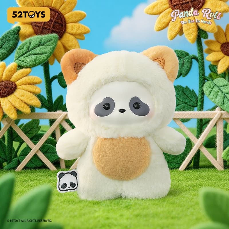 52TOYS Panda Roll The Zoo In Hands Series Plush Keychain Blind Box Figure Toy รูปที่ 6