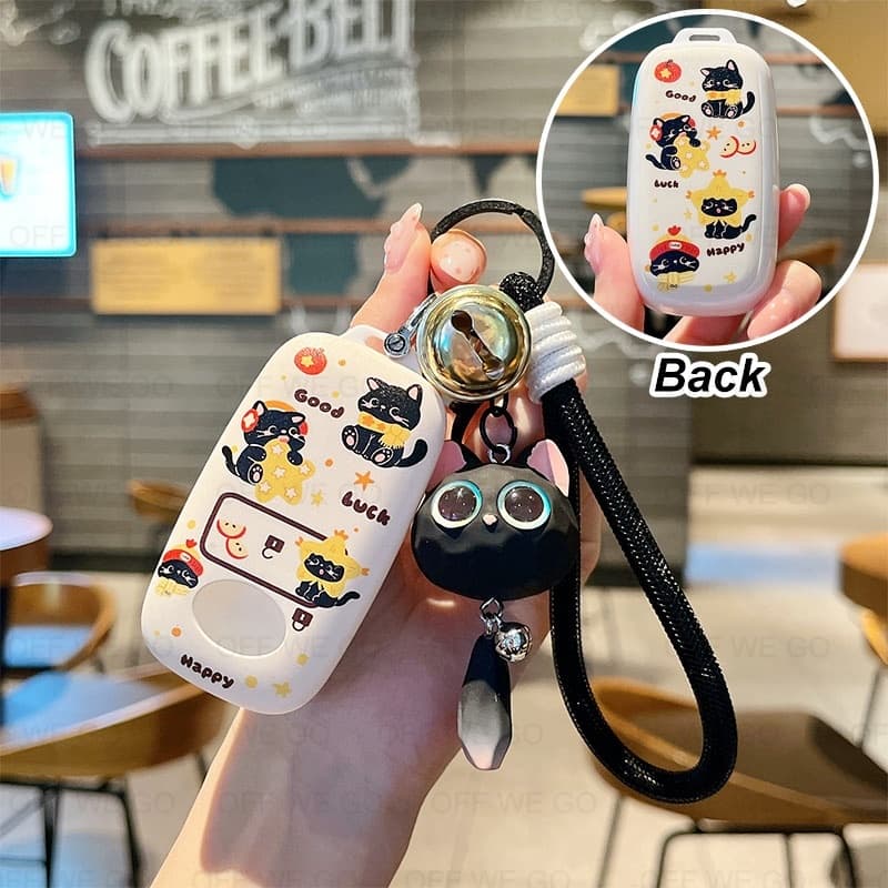 สําหรับ Toyota Yaris Ativ Cross 2022-2025 Raize Veloz 2022-2025 AVANZA Wigo 2023-2025 ฝาครอบกุญแจรีโมทกุญแจโลหะ Fob Shell พวงกุญแจ รูปที่ 6