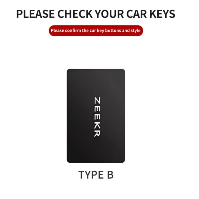 รถKey Case Cover Protector ShellสําหรับZEEKR 7X 001 009 NFC ZEEKR MIX X 2021 2022 2023 Auto Key Fob Keylessผู้ถือพวงกุญแจอุปกรณ์เสริม รูปที่ 2