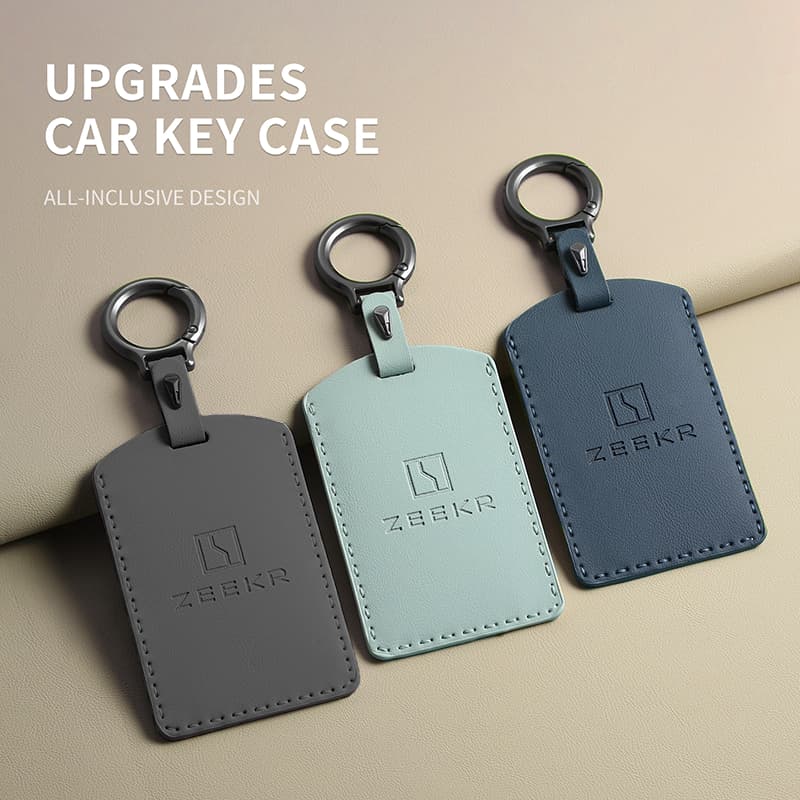 รถKey Case Cover Protector ShellสําหรับZEEKR 7X 001 009 NFC ZEEKR MIX X 2021 2022 2023 Auto Key Fob Keylessผู้ถือพวงกุญแจอุปกรณ์เสริม รูปที่ 1