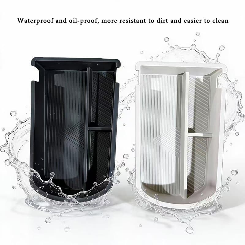 ZLWR เหมาะสําหรับ NEVO Q05 กล่องเก็บของตรงกลางที่วางแขนวัสดุ TPE กล่องเก็บอุปกรณ์ตกแต่งภายในรถยนต์ รูปที่ 5
